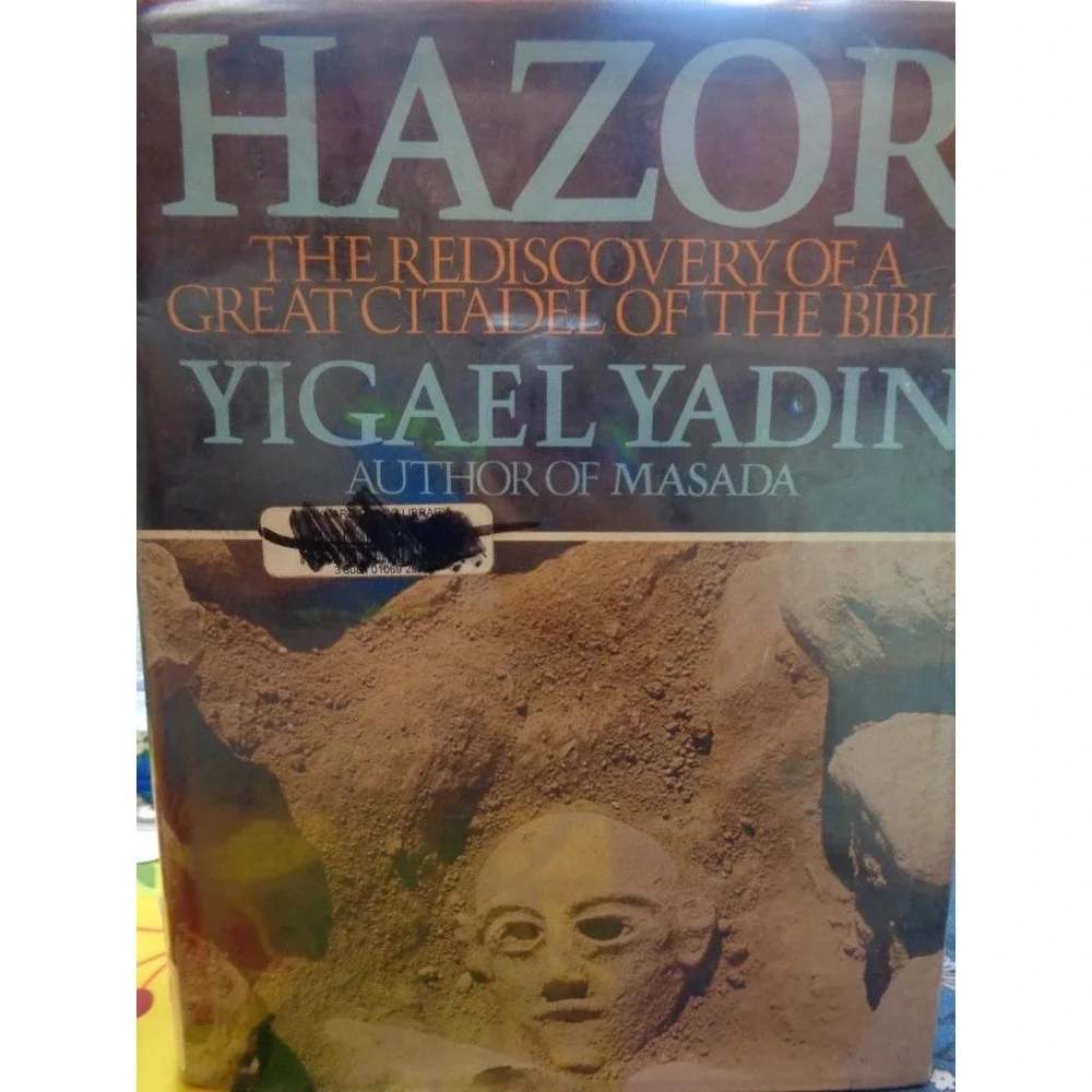 Hazor Rediscovery of a Great Citadel of the Bible Yigael Yadin (1975, Hardcover)
